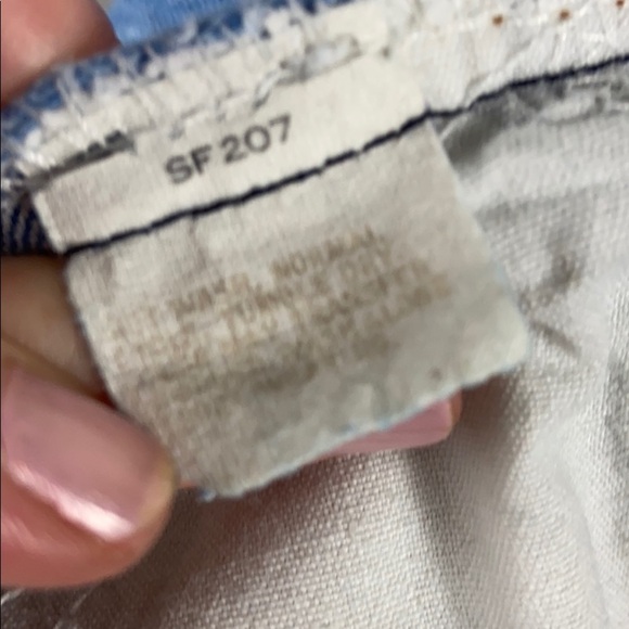 Levi’s 70/80s Orange Tab Distressed Highrise Raw Hem Jeans Size Size 12 - Picture 5 of 12
